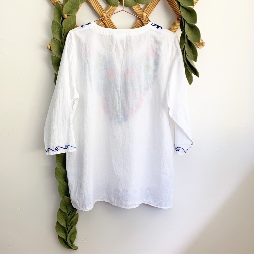 ASHA Embroidered Tunic - Picture 2 of 4